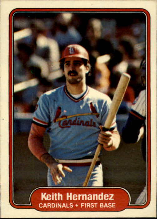 1982 Fleer #114 Keith Hernandez
