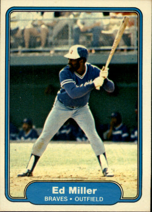 1982 Fleer #441 Ed Miller