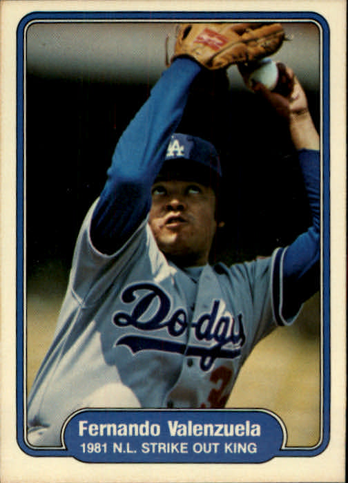  1985 Topps #440 Fernando Valenzuela NM-MT Los Angeles