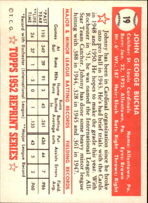 1983 Topps Baseball 1952 Reprint (#1-200) Singles - You Choose - Picture 39 of 387