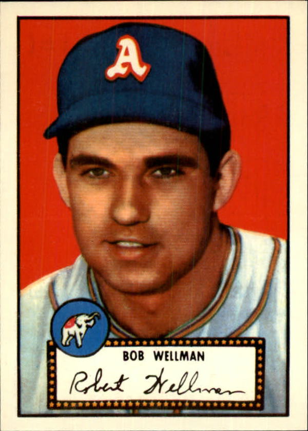 1983 Topps 1952 Reprint #41 Bob Wellman