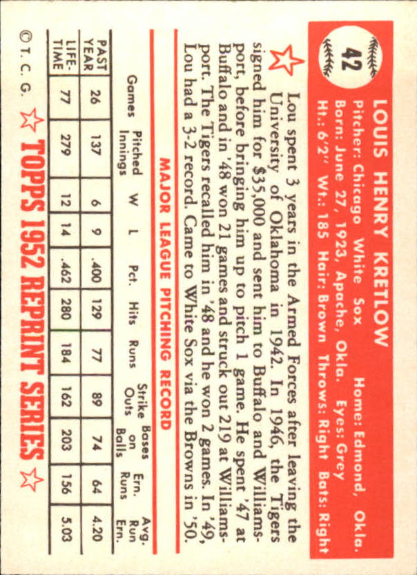 1983 Topps Baseball 1952 Reprint (#1-200) Singles - You Choose - Picture 81 of 387