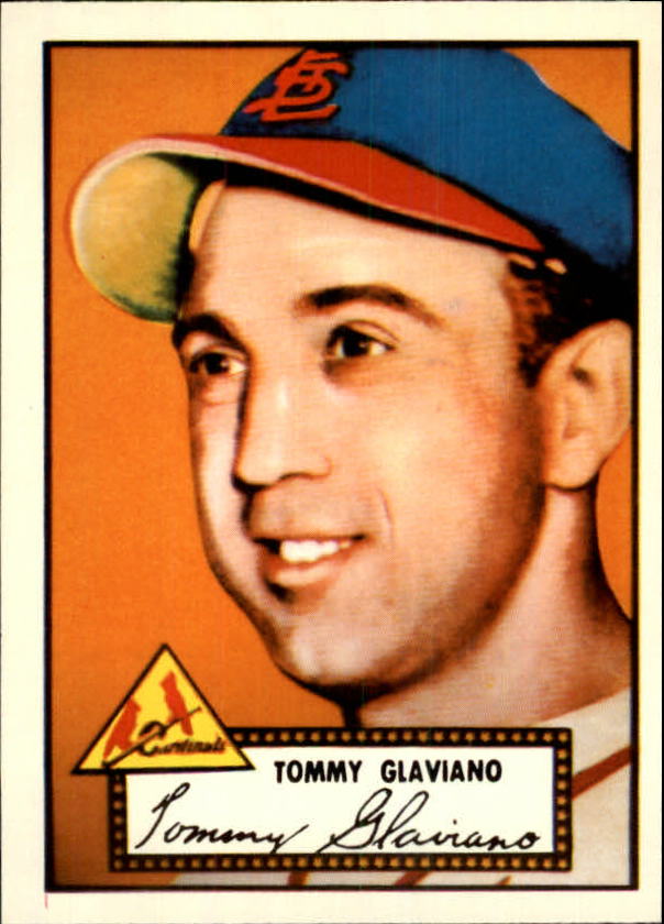 1983 Topps 1952 Reprint #56 Tommy Glaviano