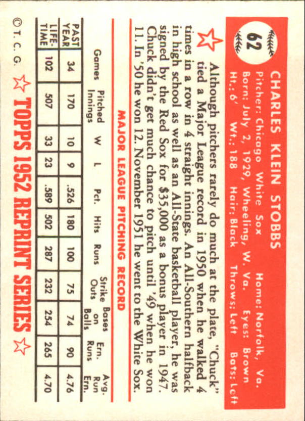 1983 Topps Baseball 1952 Reprint (#1-200) Singles - You Choose - Picture 121 of 387