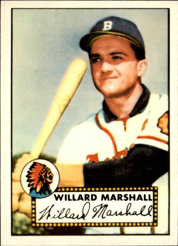 1983 Topps 1952 Reprint #96 Willard Marshall