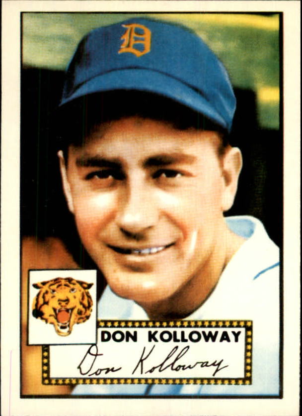 1983 Topps 1952 Reprint #104 Don Kolloway