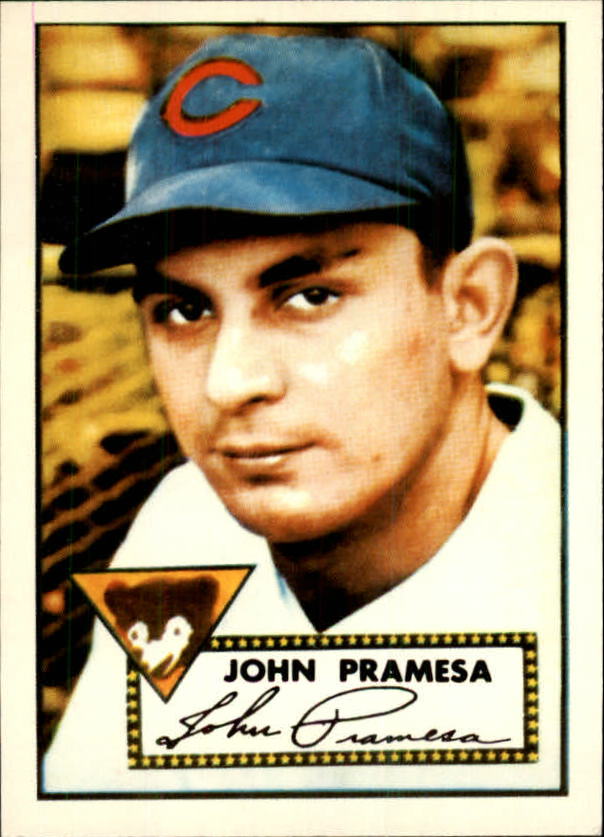 1983 Topps 1952 Reprint #105 Johnny Pramesa