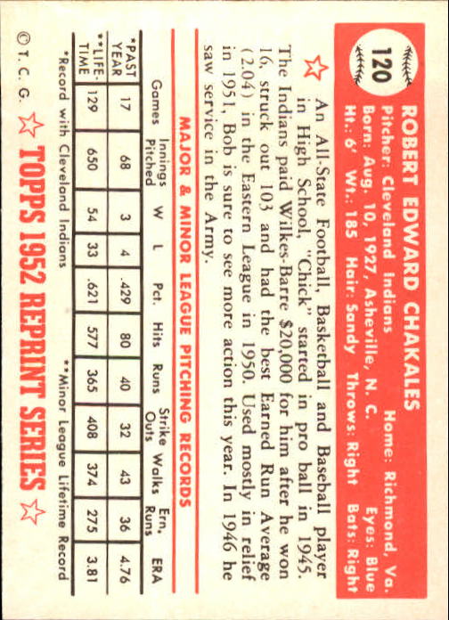1983 Topps Baseball 1952 Reprint (#1-200) Singles - You Choose - Picture 235 of 387