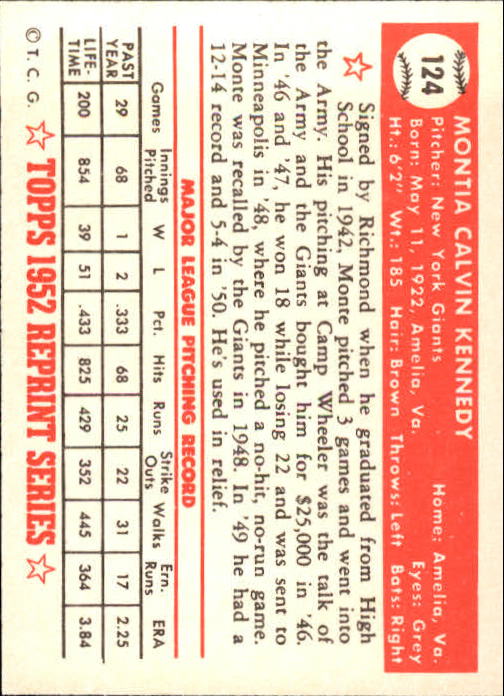 1983 Topps Baseball 1952 Reprint (#1-200) Singles - You Choose - Picture 243 of 387