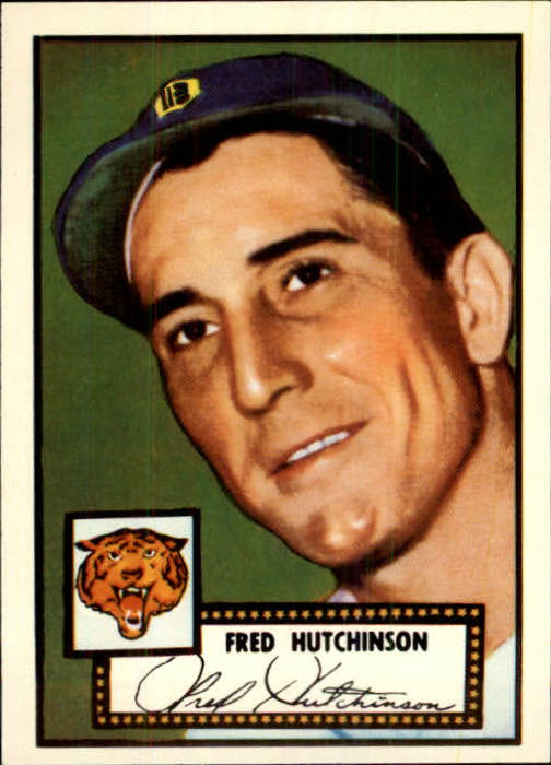 1983 Topps 1952 Reprint #126 Fred Hutchinson