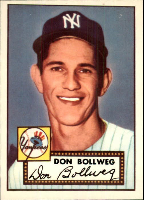 1983 Topps 1952 Reprint #128 Don Bollweg