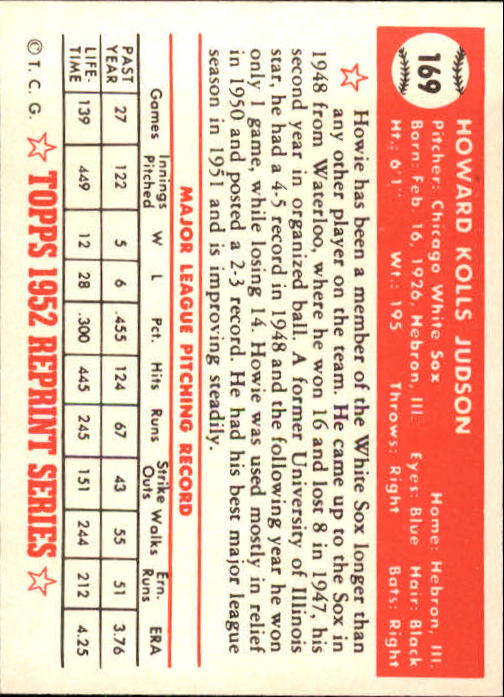 1983 Topps Baseball 1952 Reprint (#1-200) Singles - You Choose - Picture 331 of 387
