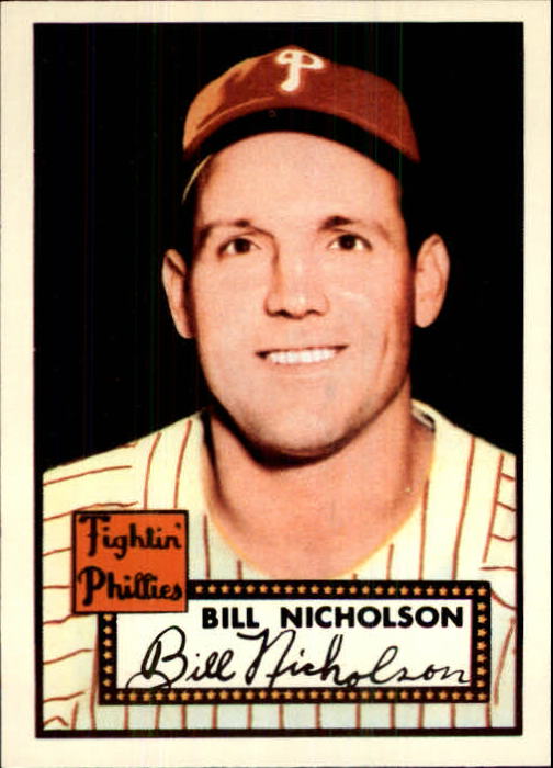 1983 Topps 1952 Reprint #185 Bill Nicholson