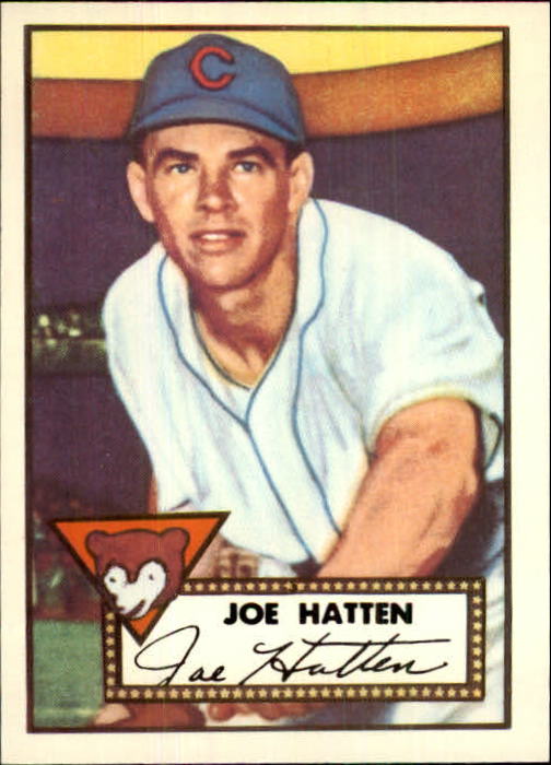 1983 Topps 1952 Reprint #194 Joe Hatten