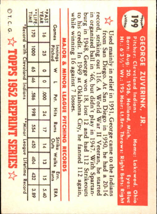 1983 Topps Baseball 1952 Reprint (#1-200) Singles - You Choose - Picture 385 of 387
