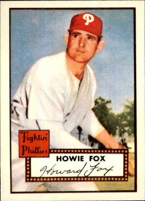 1983 Topps 1952 Reprint #209 Howie Fox
