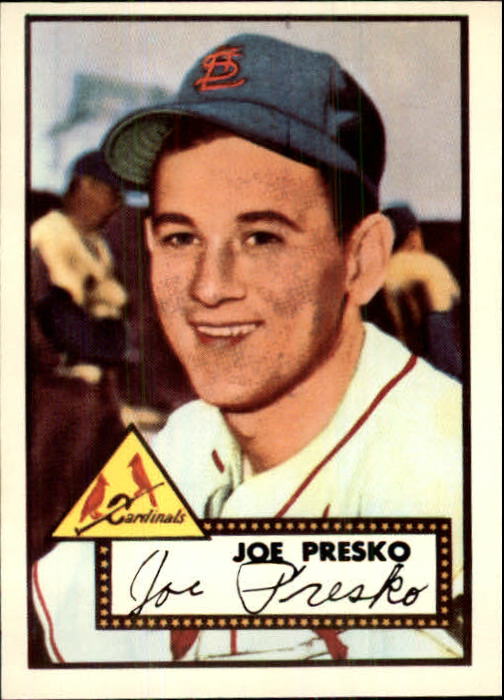 1983 Topps 1952 Reprint #220 Joe Presko