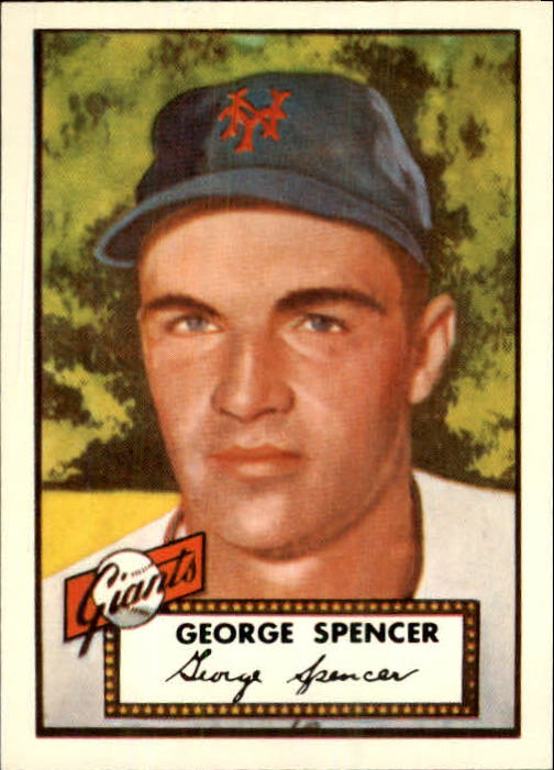 1983 Topps 1952 Reprint #346 George Spencer