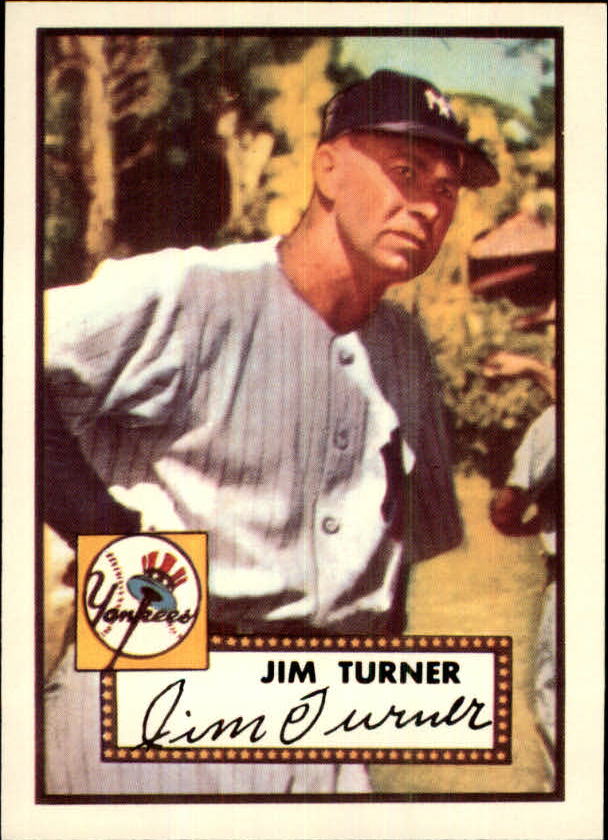 1983 Topps 1952 Reprint #373 Jim Turner CO