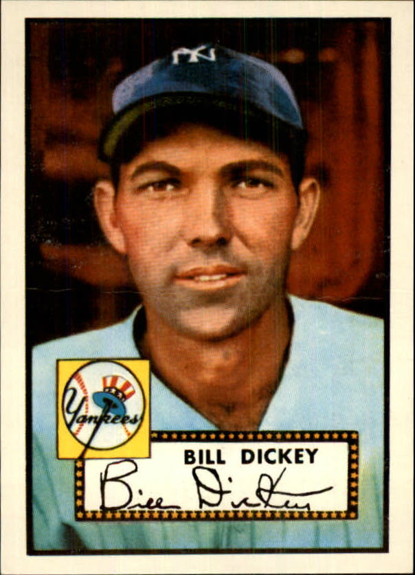 1983 Topps 1952 Reprint #400 Bill Dickey CO
