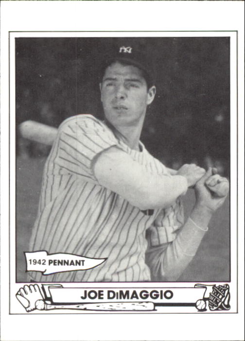 Games, Joe Dimaggio Baseball Card