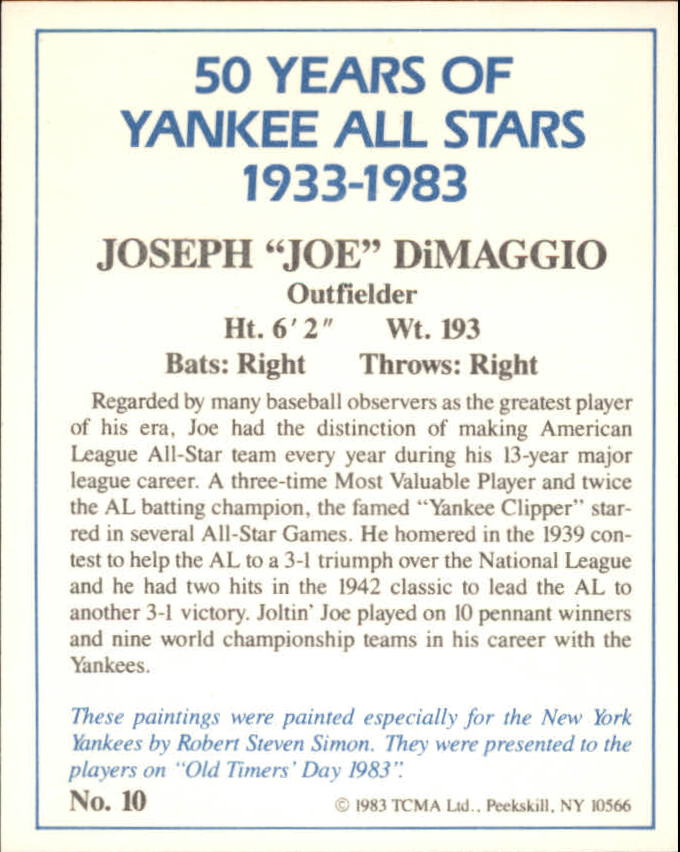 B6568- 1983 Yankees A-S 50 Años Tarjetas 1-50 -Tú eliges- 15+ ENVÍO GRATUITO A EE. UU. - Imagen 25 de 103