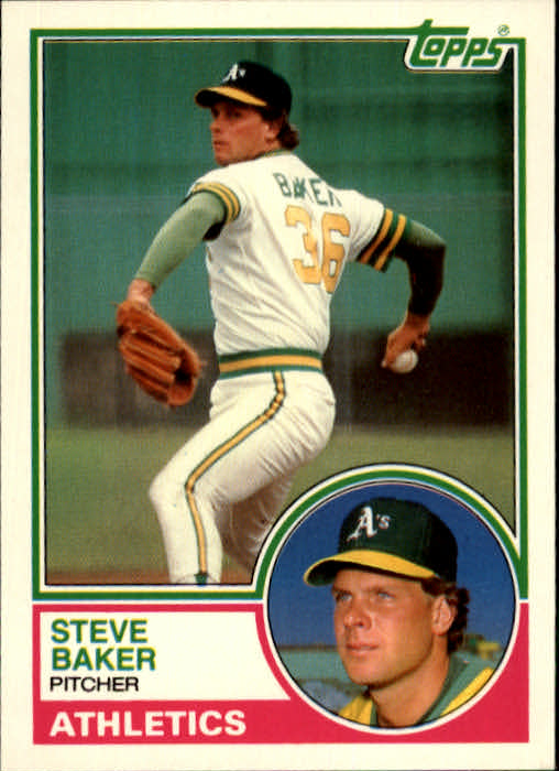 1983 Topps Traded #6T Steve Baker