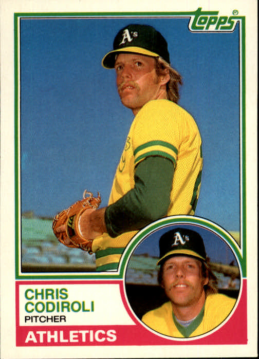 1983 Topps Traded #20T Chris Codiroli