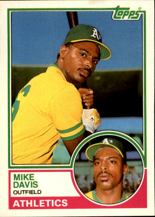 1983 Topps Traded #24T Mike Davis
