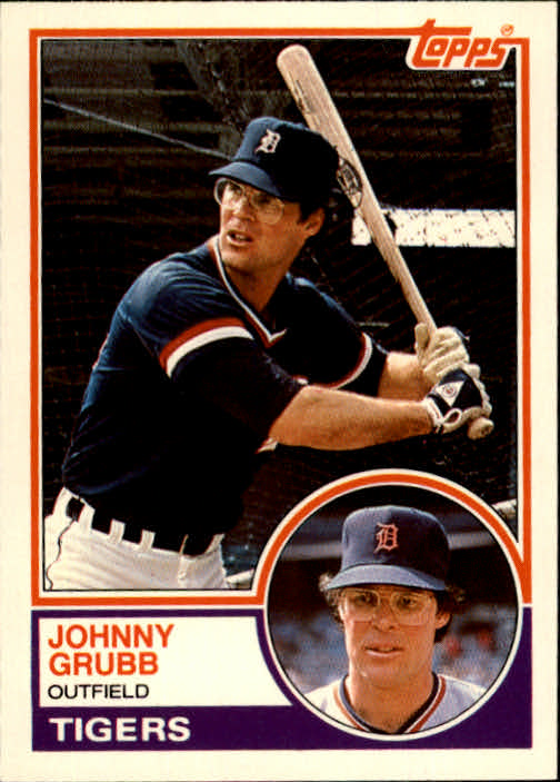 1983 Topps Traded #38T Johnny Grubb