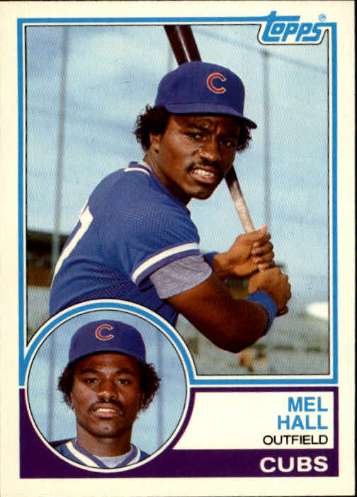 1983 Topps Traded #39T Mel Hall XRC