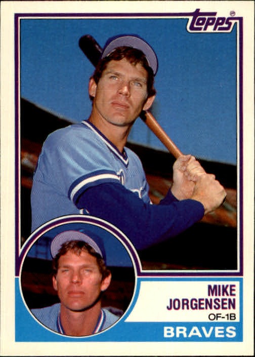 1983 Topps Traded #51T Mike Jorgensen
