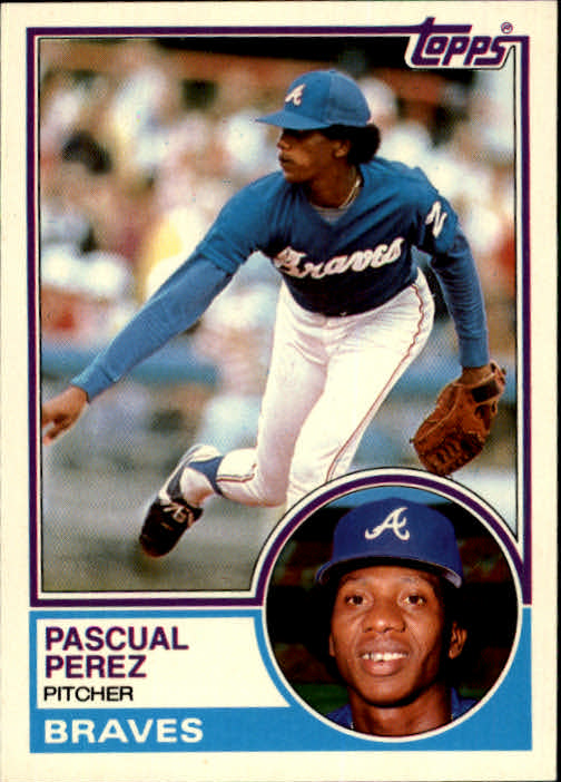 1983 Topps Traded #84T Pascual Perez