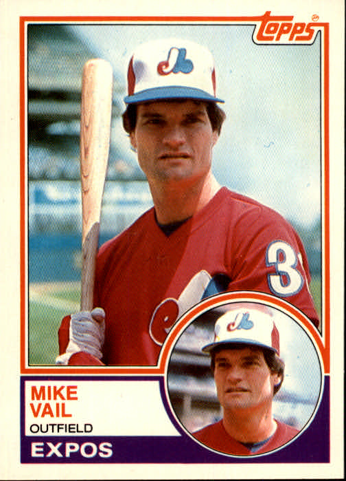 1983 Topps Traded #119T Mike Vail