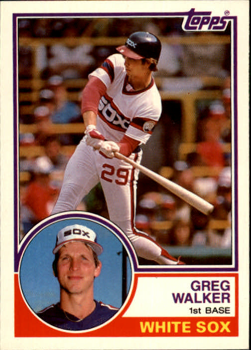 1983 Topps Traded #124T Greg Walker