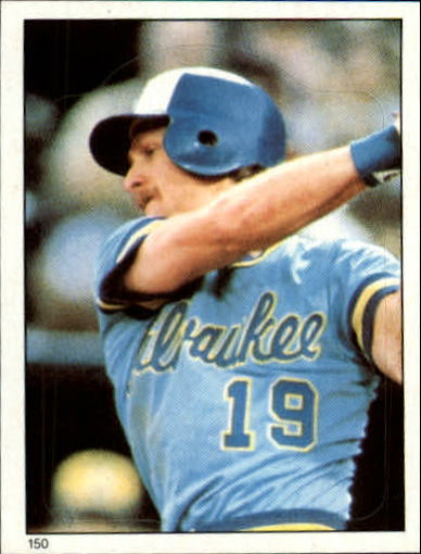 1983 O-Pee-Chee Stickers #150 Robin Yount LCS