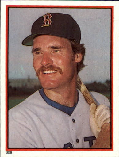 1983 O-Pee-Chee Stickers #308 Wade Boggs
