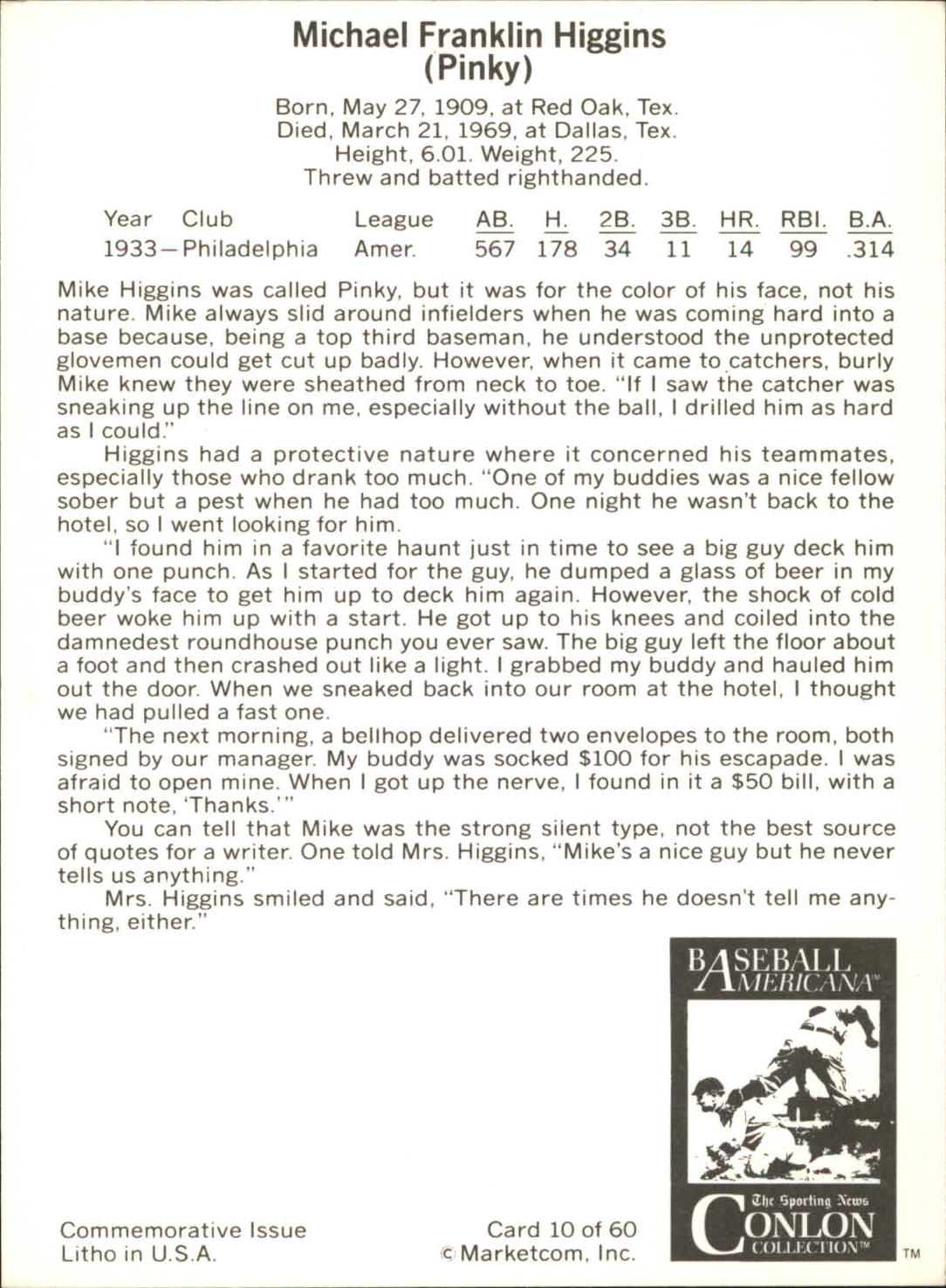 B7621- 1983 Conlon Marketcom Baseball Card #s 1-60 -You Pick- 15+ FREE US SHIP - Picture 21 of 108