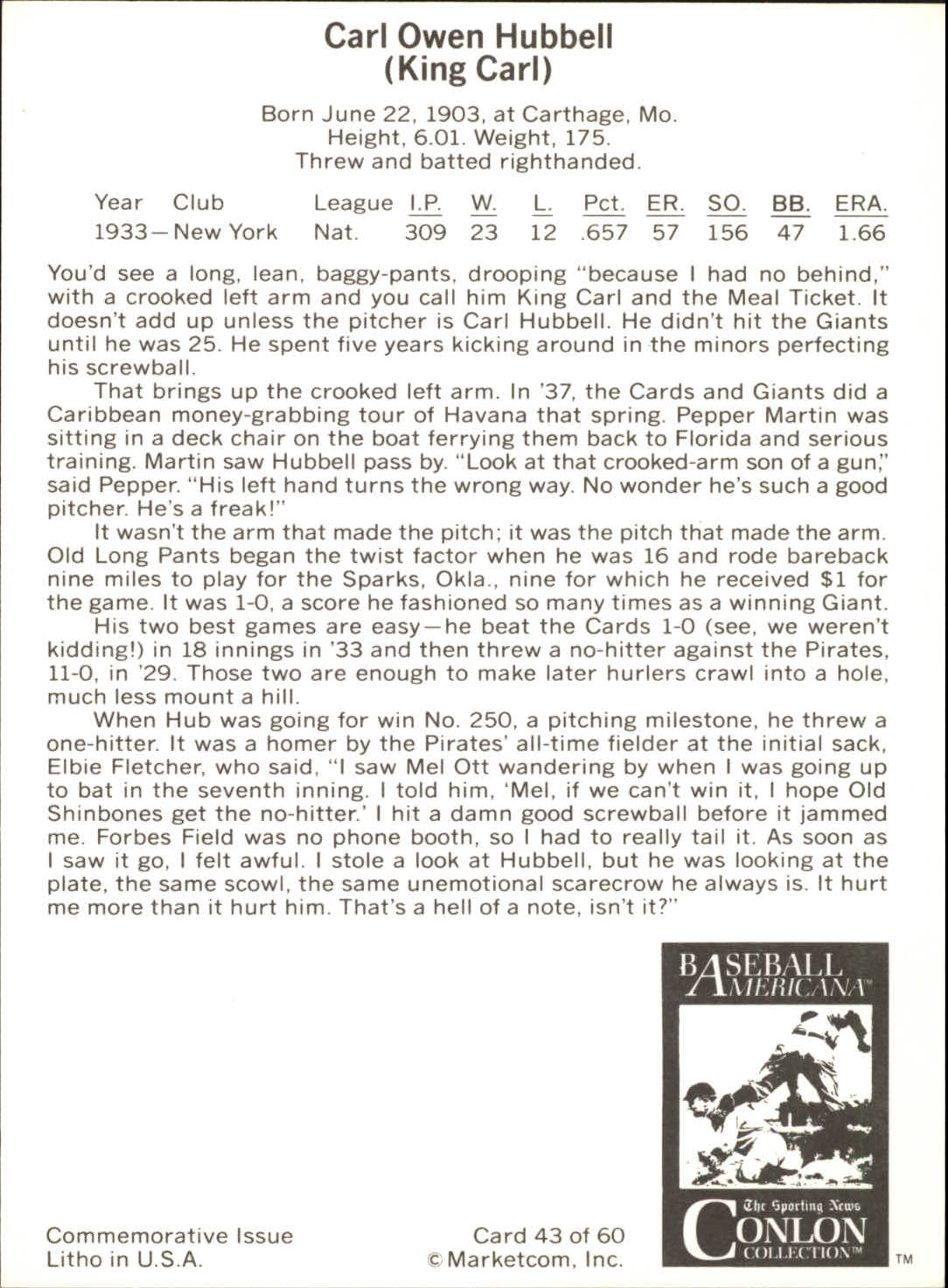 B7621- 1983 Conlon Marketcom Baseball Card #s 1-60 -You Pick- 15+ FREE US SHIP - Picture 75 of 108