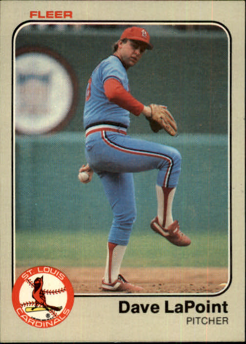 1983 Fleer #14 Dave LaPoint