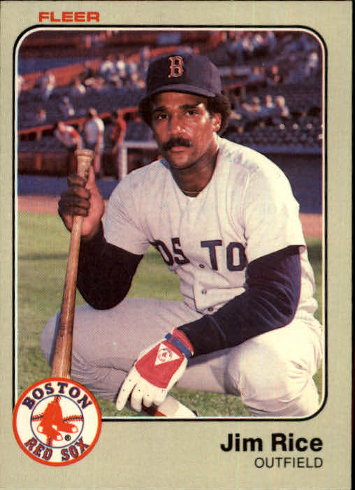 1983 Fleer #194 Jim Rice