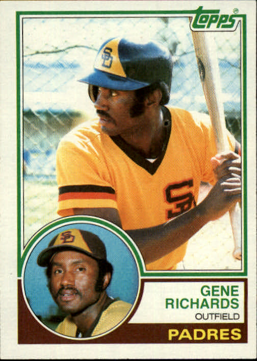 1983 Topps #7 Gene Richards