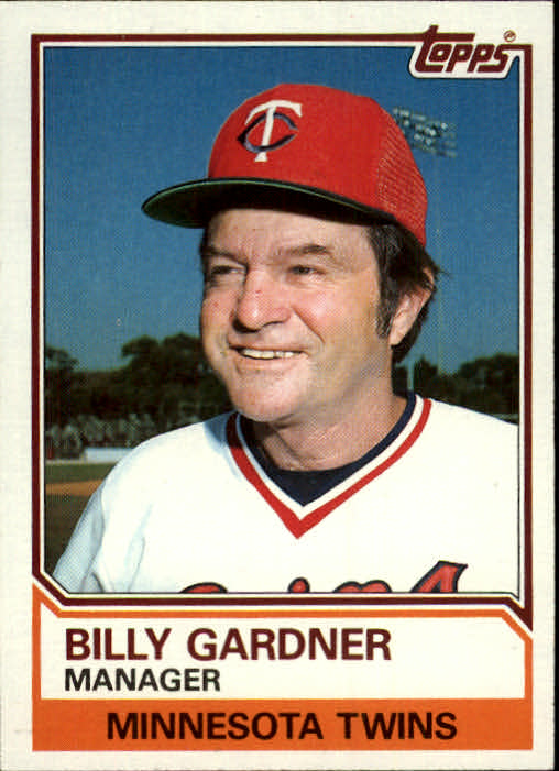 1983 Topps #11 Billy Gardner MG
