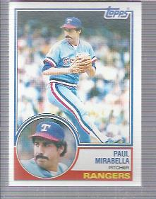 1983 Topps #12 Paul Mirabella