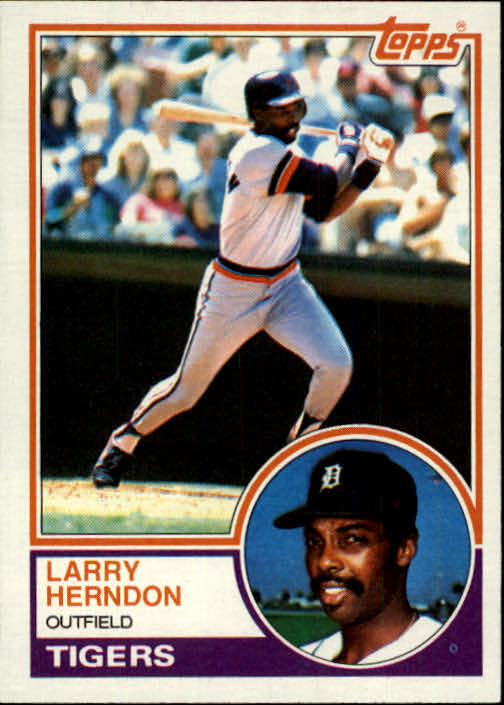 1983 Topps #13 Larry Herndon