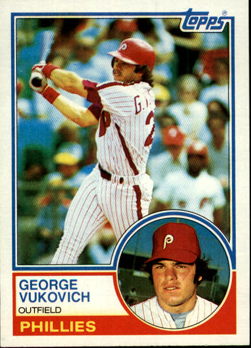 1983 Topps #16 George Vukovich