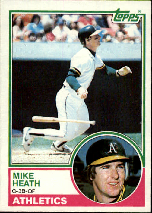 1983 Topps #23 Mike Heath