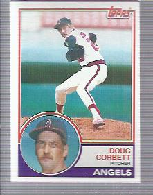 1983 Topps #27 Doug Corbett