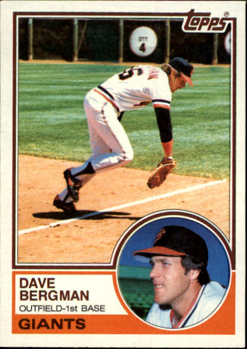 1983 Topps #32 Dave Bergman