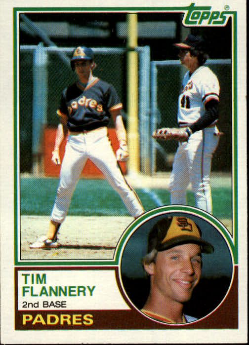 1983 Topps #38 Tim Flannery